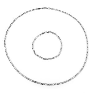 Súprava Figaro z chirurgickej ocele 4 mm