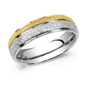 Snubný oceľový prsteň FLERS veľkosť obvod 54 mm