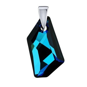 Strieborný prívesok De-Art Bermuda Blue so Swarovski® Crystals