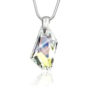 Strieborný prívesok De-Art Crystal AB so SWAROVSKI ELEMENTS