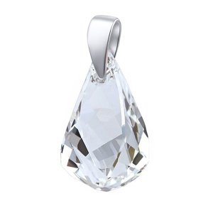 Strieborný prívesok so Swarovski® Crystals Helix