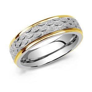L´AMOUR snubný prsteň pre mužov a ženy z chirurgickej ocele veľkosť obvod 59 mm