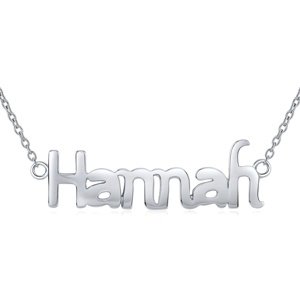 Strieborná retiazka s menom Hannah