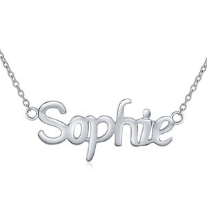 Strieborná retiazka s menom Sophie