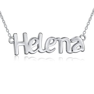 Strieborná retiazka s menom HELENA