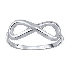 Dámsky celostrieborný prsteň INFINITY-obvod 65 mm