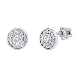 Strieborné náušnice Beja s Brilliance Zirconia