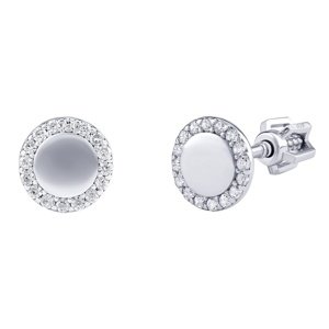 Strieborné náušnice Dolly s Brilliance Zirconia