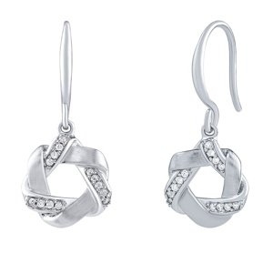 Strieborné náušnice Rocco s Brilliance Zirconia