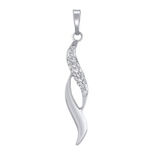 Strieborný prívesok Simba so Swarovski® Crystals