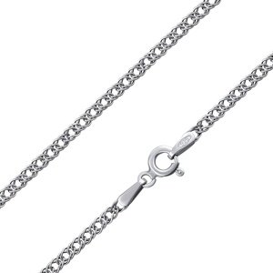 Retiazka zo striebra Double Rombo 2mm variant 50 cm
