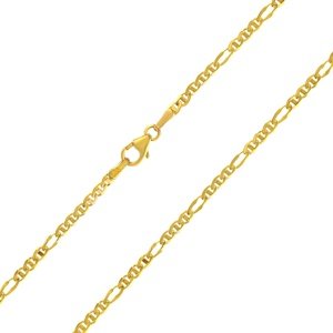 Zlatá retiazka Marine 2,2 mm - Y variant 45 cm