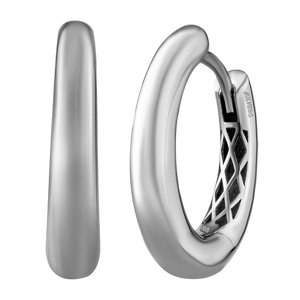 Zlaté náušnice kruhy Kay z bieleho zlata 21 mm