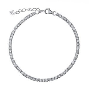 Strieborný tenisový náramok Eden s Brilliance Zirconia