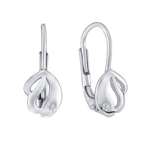 Strieborné náušnice EMILY so Swarovski® Zirconia