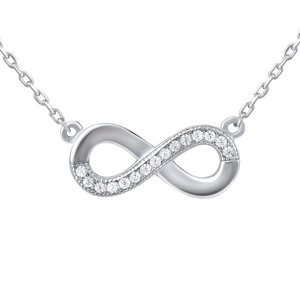 Strieborný náhrdelník INFINITY