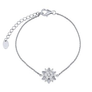 Strieborný náramok ALIVIA so Swarovski® Zirconia