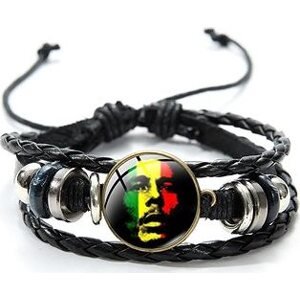 Kožený náramok Bob Marley - 1