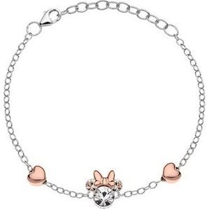DISNEY Minnie Mouse stříbrný náramek BS00033TRWL- 55.CS