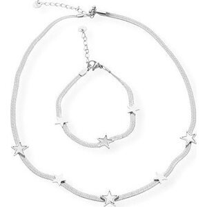 Ewena Dámsky náhrdelník s náramkom z chirurgickej ocele KM6427