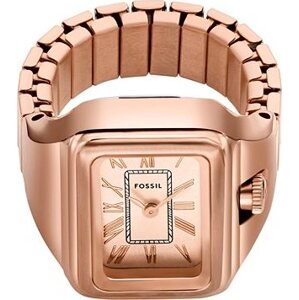 Fossil Raquel Watch Ring dámske hodinky hranaté prsteň ES5345