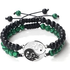Predator Q1 Korálkový náramok Yin Yang XHB 28