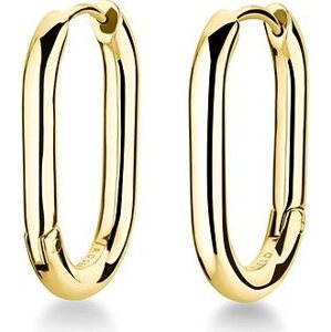 Rosefield Large Oval Hoops Gold 25,5 × 17,5 mm, JEOLG-J567