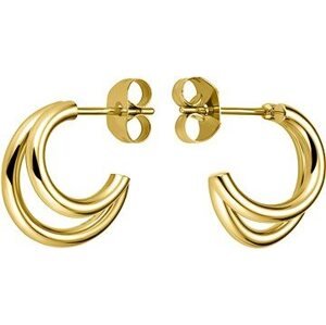 Rosefield Double Hoops Gold 15 mm, JEDHG-J575