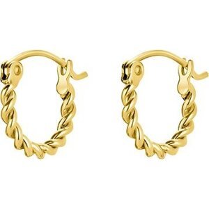 Rosefield Twisted Hoops Gold 15,5 mm, JETHG-J577