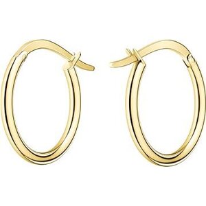 Rosefield Large Hoops Gold 18 mm, JELHG-J583