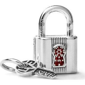 PANDORA Visací zámok s kľúčom 790088C02
