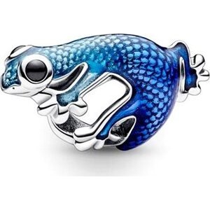 PANDORA Metalický modrý gekon 792701C01