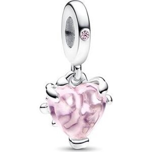 PANDORA Ružový strom života a srdca 792654C01