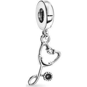 PANDORA Stetoskopové srdce 799072C01 (Ag 925/1000, 1,9 g)