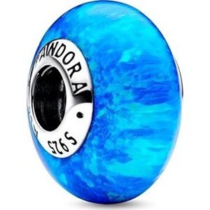 PANDORA Trblietavý tmavomodrý oceán 791691C02 (Ag 925/1000, 2,1 g)
