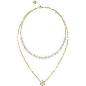 GUESS Náhrdelník White Lotus JUBN04130JWYGWHT/U