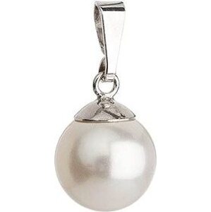 White Pearl Swarovski Prívesok Biela perla 34150.1 (925/1000; 0.7 g)