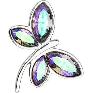 EVOLUTION GROUP 34212.1 s kryštálmi Swarovski fialová vážka (925/1000, 1 g)