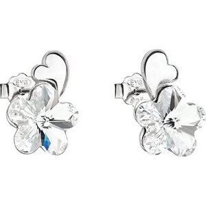 EVOLUTION GROUP 31263.1 krištáľové náušnice dekorované krištáľmi Swarovski ( 925/1 000, 1,3 g)
