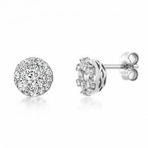 SOFIA DIAMONDS zlaté náušnice s diamantmi GEMBO28530-18