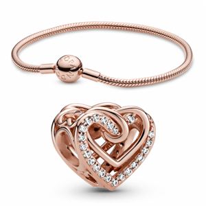 PANDORA set so srdiečkom 580728+789270C01