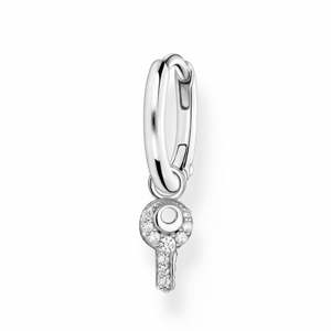 THOMAS SABO kusová náušnica Key silver CR701-051-14
