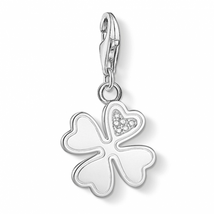 THOMAS SABO strieborný prívesok charm Cloverleaf silver 1733-051-14