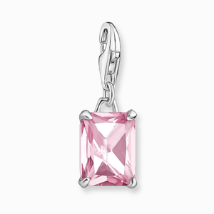 THOMAS SABO strieborný prívesok charm Pink stone 1920-051-9