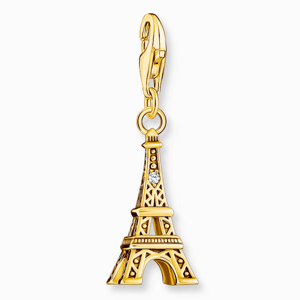 THOMAS SABO strieborný prívesok charm Eiffel Tower 2075-414-39