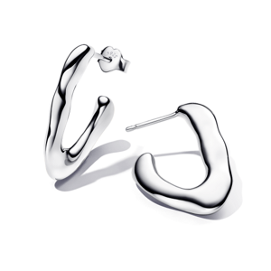 PANDORA ESSENCE náušnice nepravidelné kruhy 293290C00