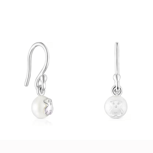 TOUS strieborné náušnice Icon Pearl 012573510