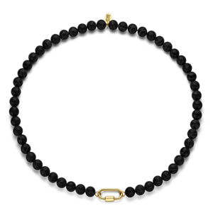 CO88 dámsky oceľový náhrdelník s achátom C88CN-26400