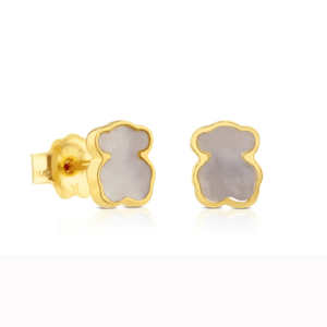 TOUS zlaté náušnice Gold 812783030