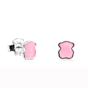 TOUS strieborné náušnice Color 815433610